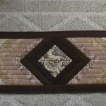 Handmade Quilted Table Runner 74-1/2" Long