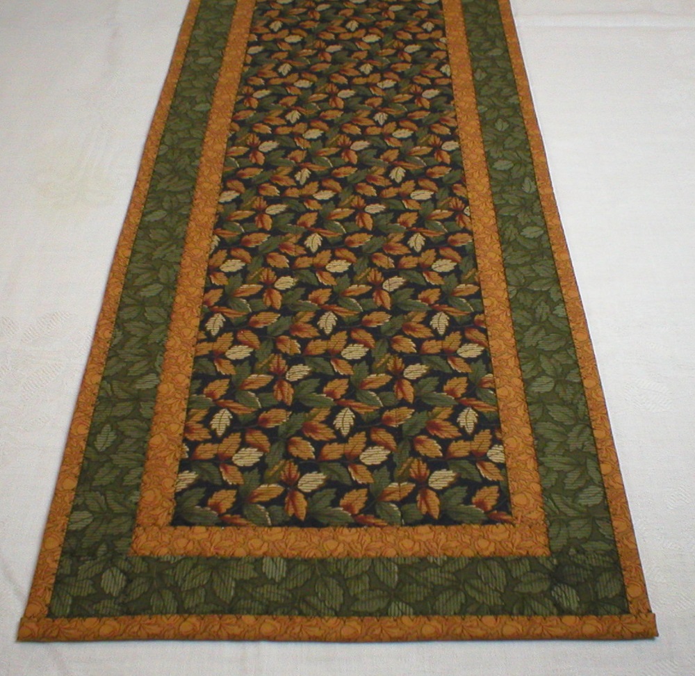 handmade quilted table runner