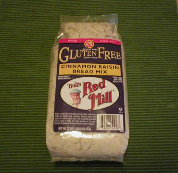 Bob's Red Mill Gluten Free Cinnamon Raisin Bread Mix