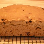 Baked Cinnamon Raisin Bread