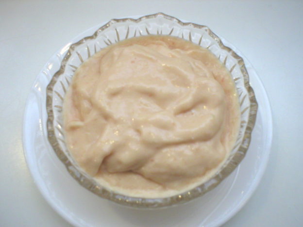 Blended Creamy Orange Dessert