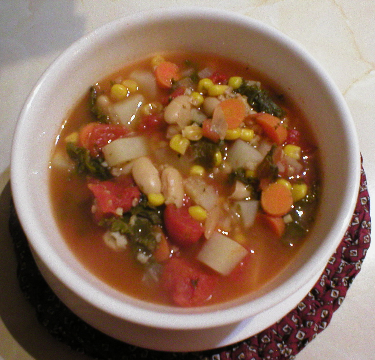 Kale Vegetable Soup
